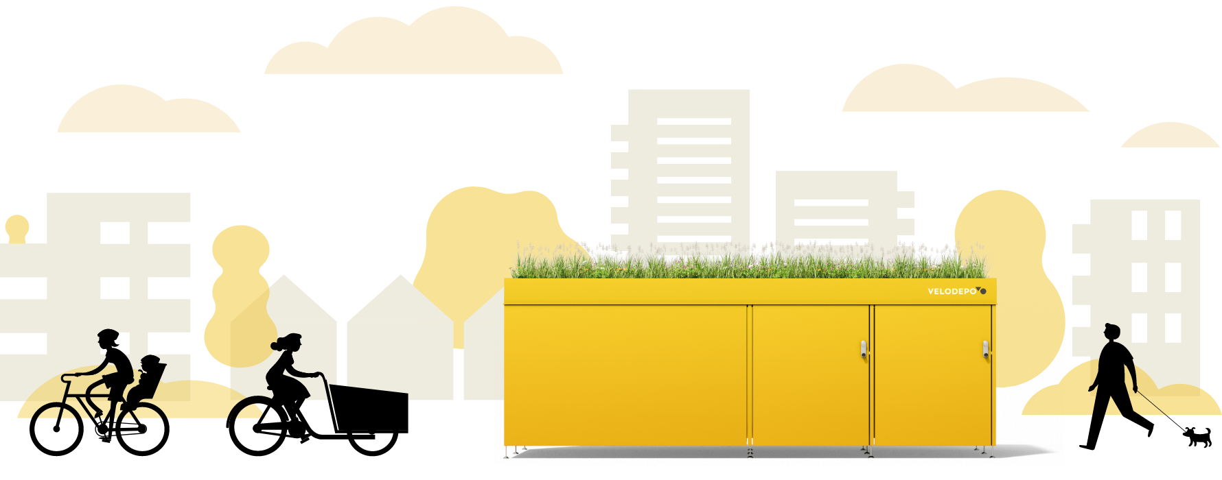 Fahrraggaragen für die Wohnungswirtschaft