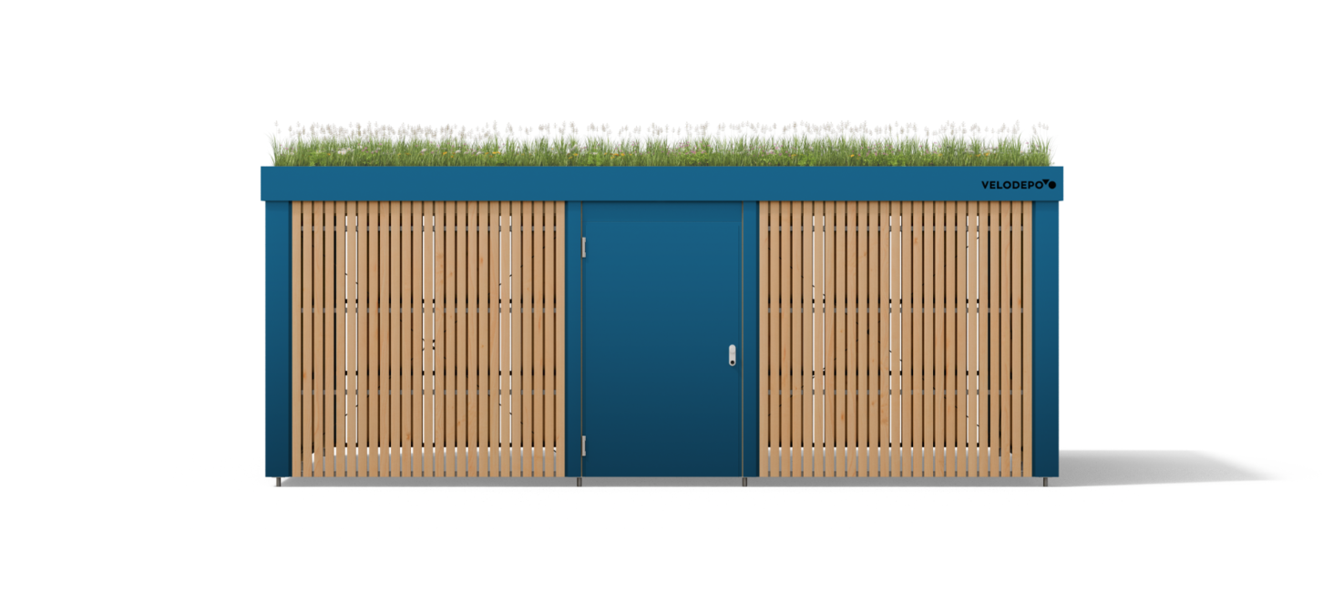 VELODEPO VARIOBOX, Ansicht Holz